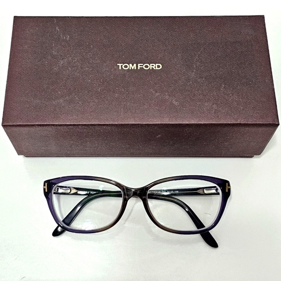 Tom Ford Purple Cat Eye Eyeglass Frame - TF5142 - Picture 11 of 15